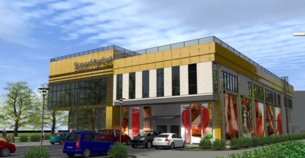 В Щербинке построили торгово-сервисный центр